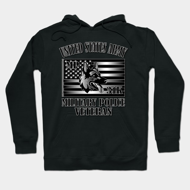 Military Police Corps- Dog Handler Hoodie by Relaxed Lifestyle Products